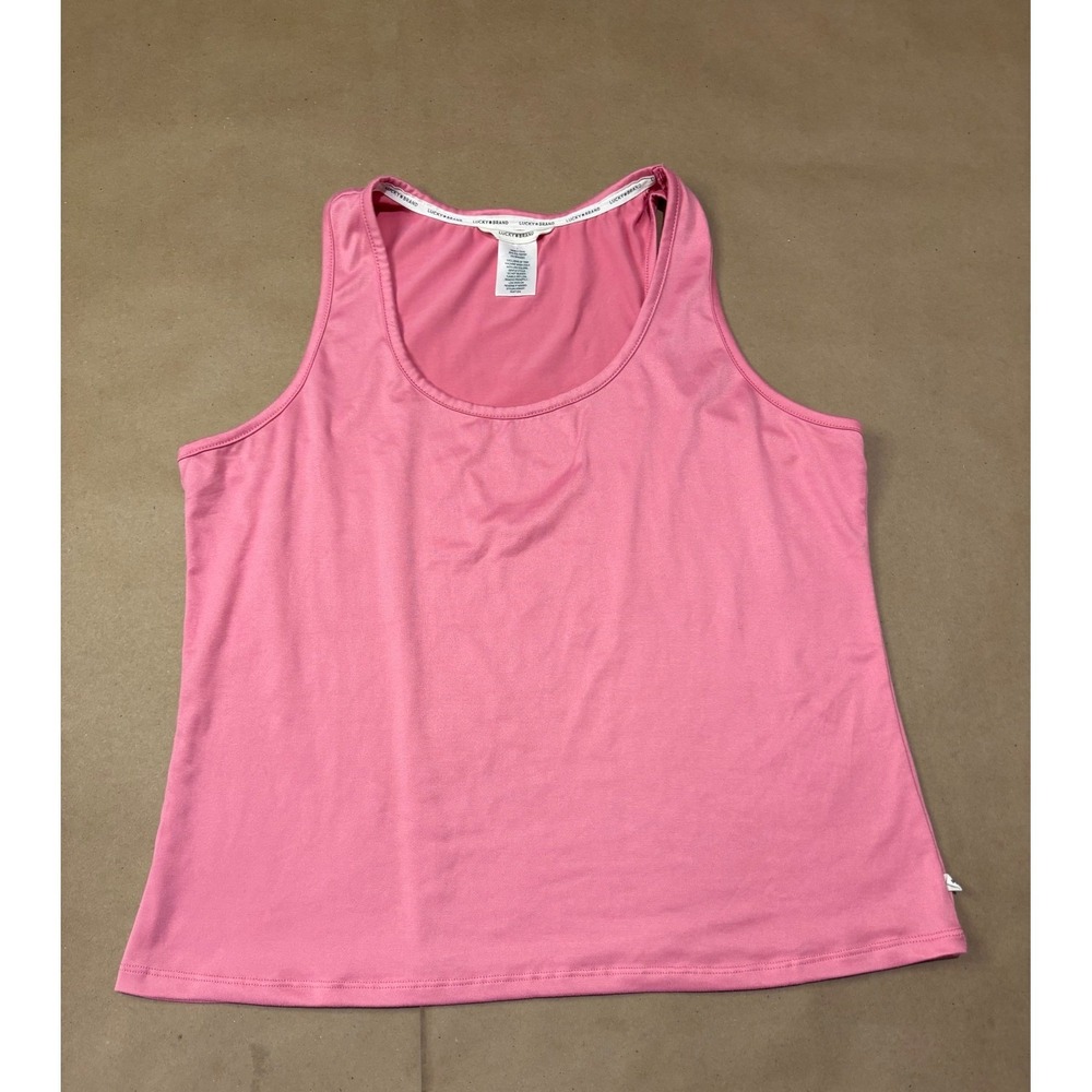 Lucky Brand Pink Tank Top Womens Large